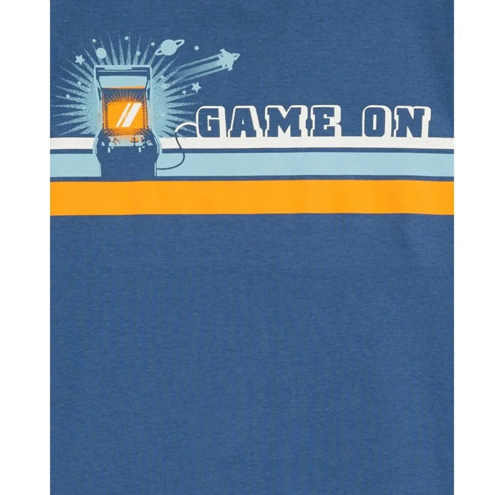 Carter’s Boys Gaming Arcade Pizza Video Game Controllers Shirt and Pants Pajamas